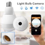 Ip Wireless Panoramic Bulb Camera 1080p Hd 2mp With V380 Pro App - Image 2